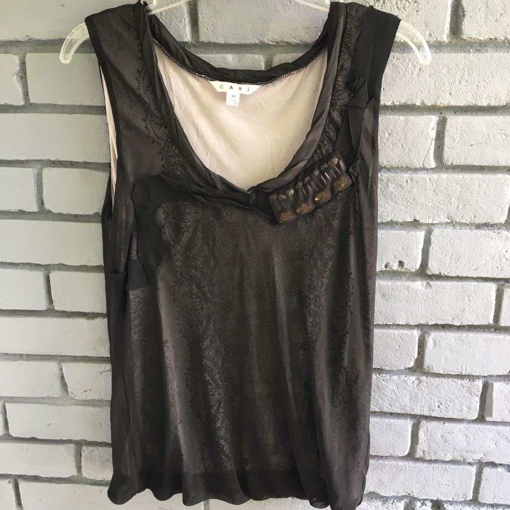 Cabi #155 Bubble Tank w Illusion Layering. SZ M.